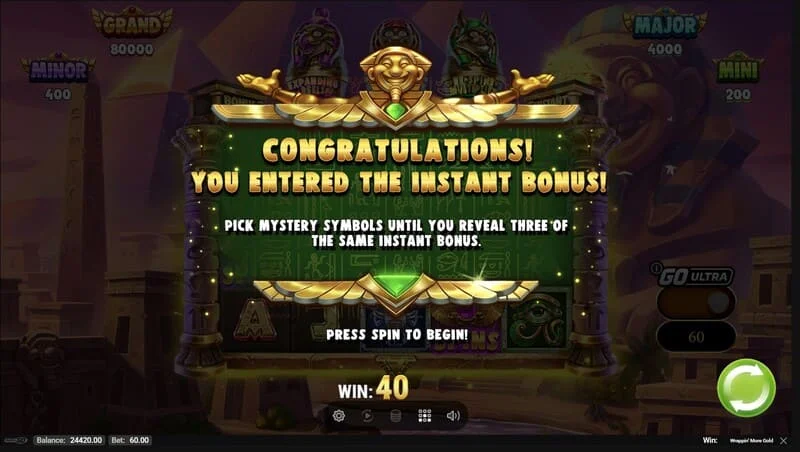 Wrappin' More Gold – pokretanje ugrađenog kruga